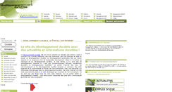 Desktop Screenshot of developpements-durable.com